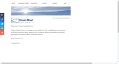 Desktop Screenshot of oceanroadpartners.com